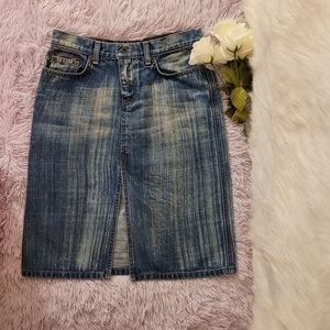 Vintage 80-90's Express Jean Skirt Express